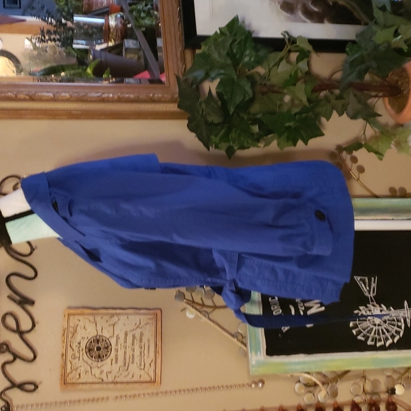 Style & Co Blue Coat Size Small - Picture 3 of 5